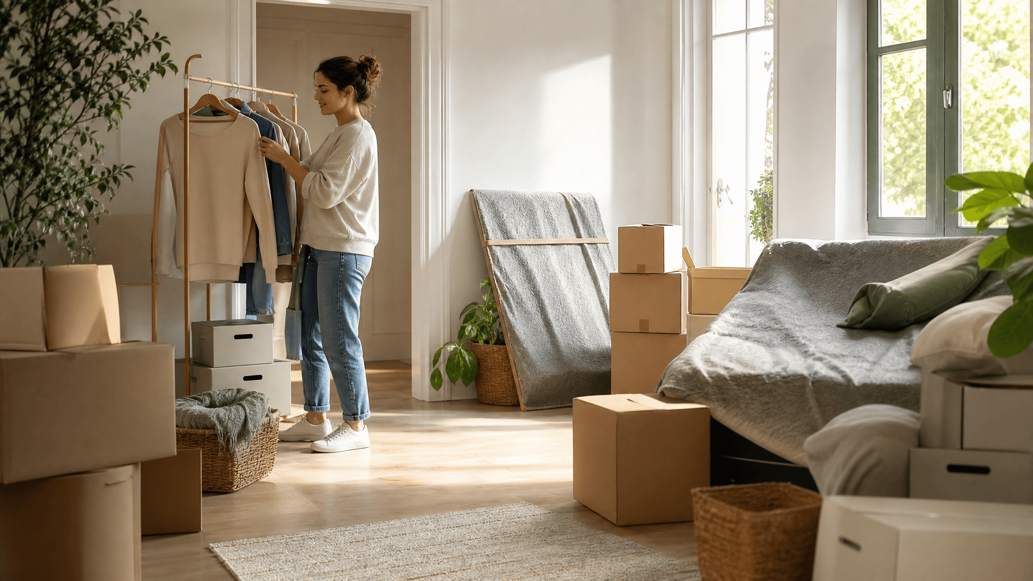 Servicio de mudanza y orden para cambios de vivienda